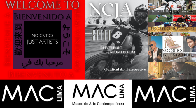 The NCJA Mag August 2023 Issue entitled; ‘Art of SPEED – Rhythmic Momentum’ Remarkable Cover/Feature imagery Christian Fussi Published by Abenaah Nefertari Hill #NoCriticsJustArtist